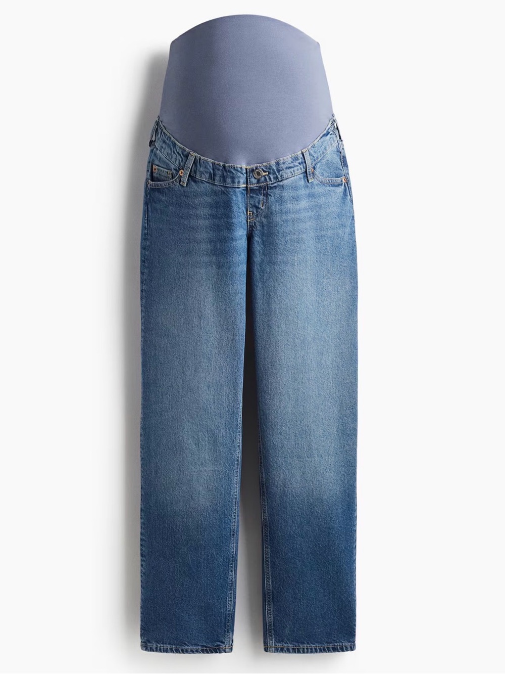 Maternity H&M Mama Straight Jeans in Denim Blue - S